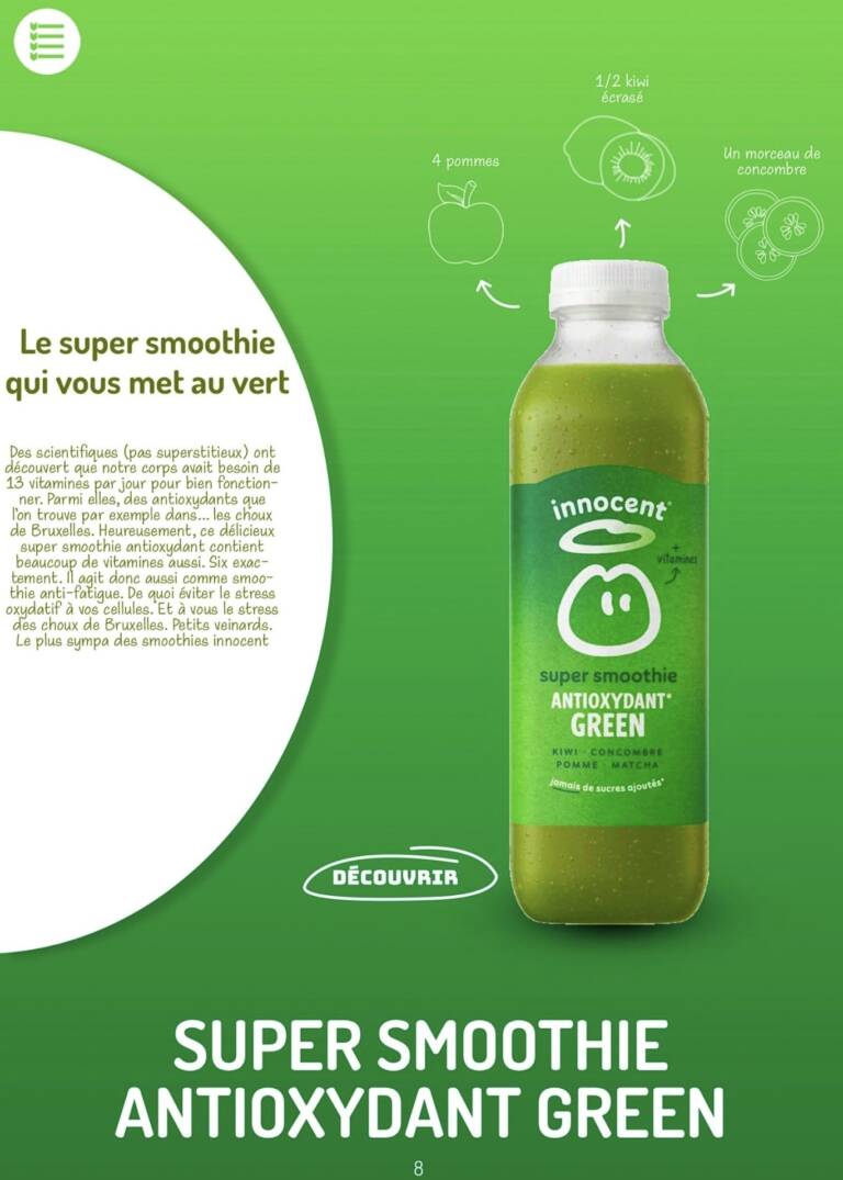 Stella Belgarbi - Portfolio - Innocent - NOS SUPER SMOOTHIES